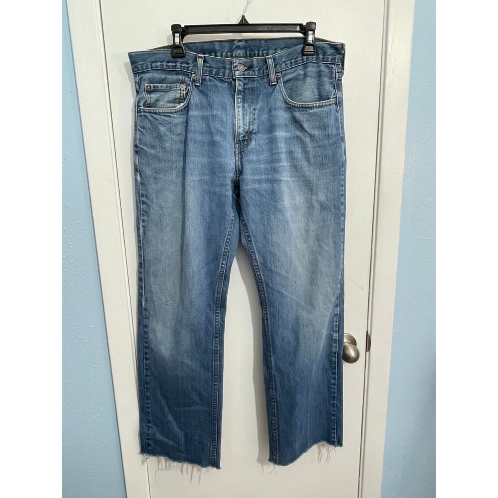 Levi's 559 Jeans 34x29 High Rise Raw Hem Grunge Festival Skater Baggy